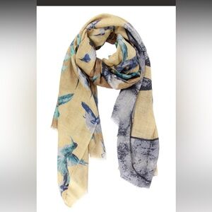Saachi Hummingbird Printed Scarf